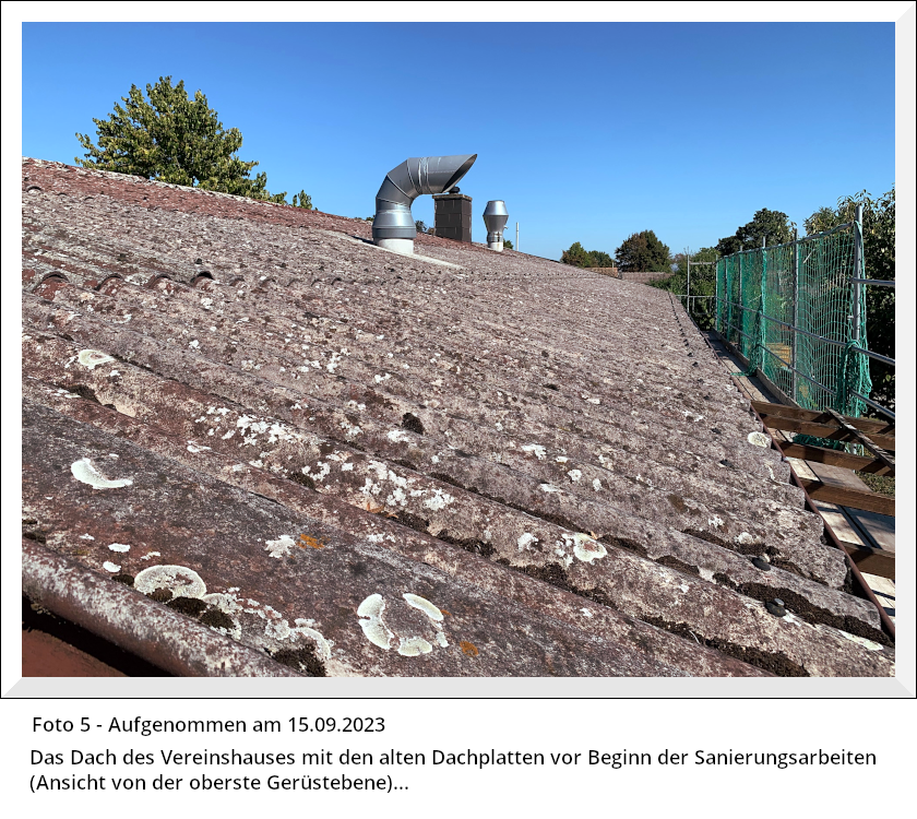 Alte Dachplatten